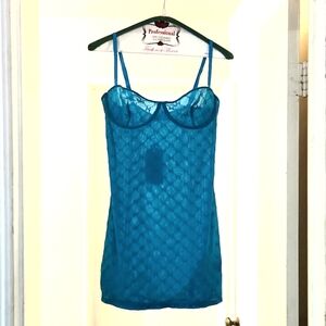 Lingerie size M style Cherie Mesh Monogram Mini Dress